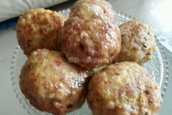 红烧狮子头的做法图解4
