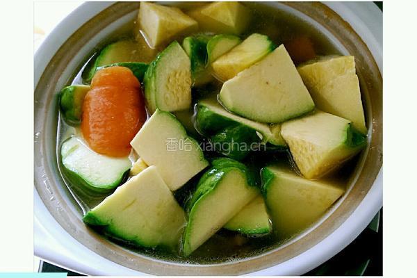 鳗鱼黄豆小瓜炖排骨汤的做法图解4