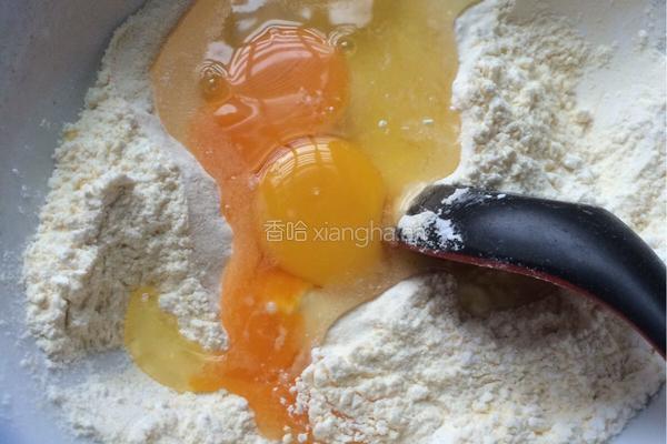菠菜鸡蛋饼的做法图解4