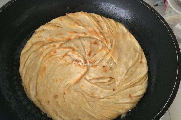 葱香金丝饼的做法图解10