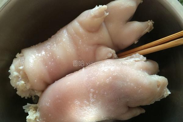 特色猪手的做法图解3