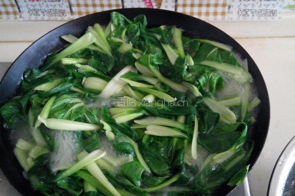 油菜芝麻包的做法图解1