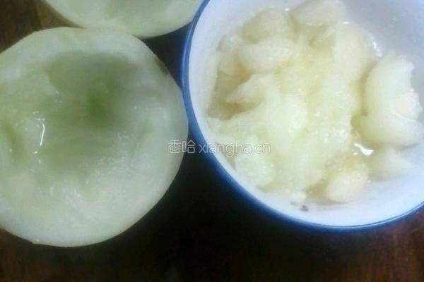 白船水果蔬菜蜂蜜沙拉的做法图解1