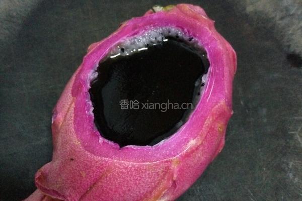 火龙果可乐冻的做法图解4