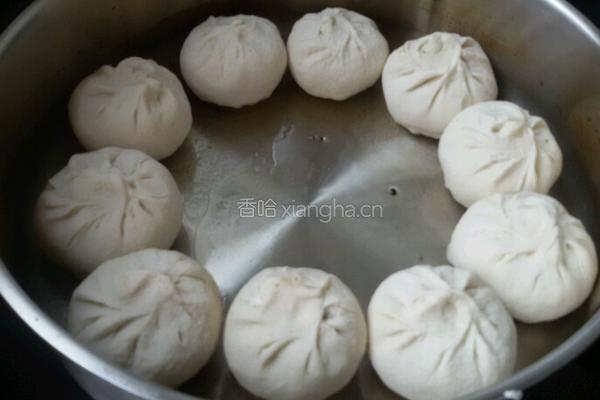烤茴香馅包子。的做法图解4