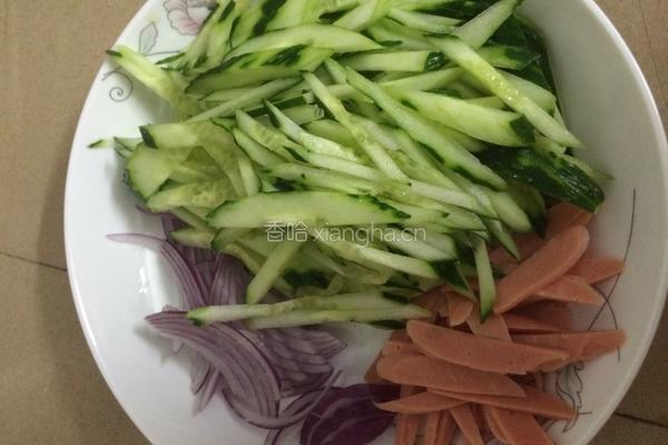 酱爆三丝的做法图解2