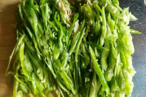 青椒土豆丝的做法图解5