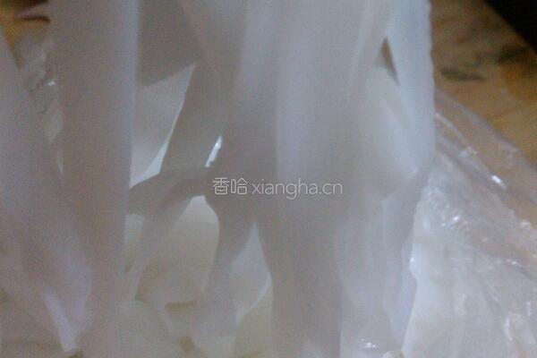 干炒沙河粉的做法图解1