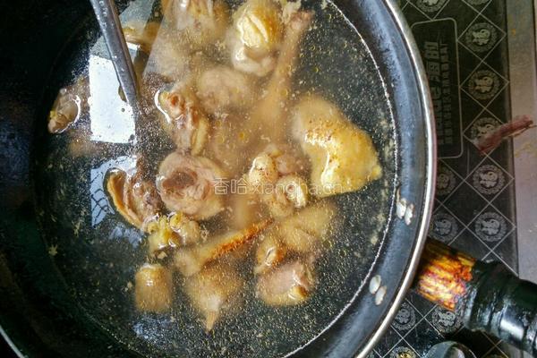 香菇炖鸡的做法图解4