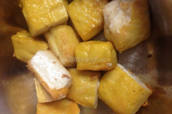 白茄子煲黄豆腐的做法图解3
