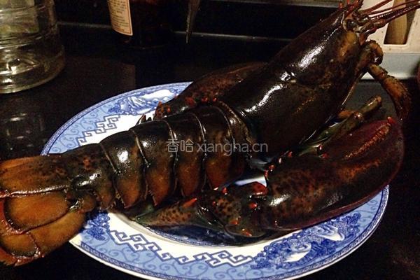 开边蒜蓉大龙虾的做法图解1