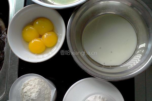 斑点蛋糕卷的做法图解1