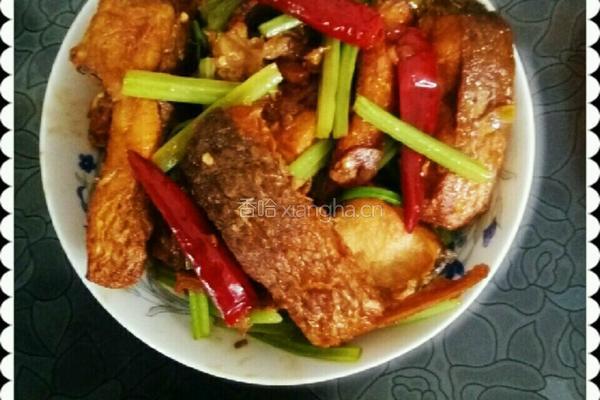农家小炒鱼的做法图解7