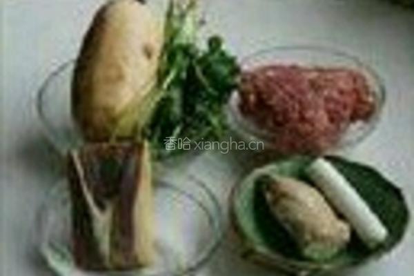 香煎藕饼的做法图解1