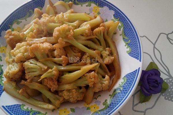 蚝油花菜的做法图解10
