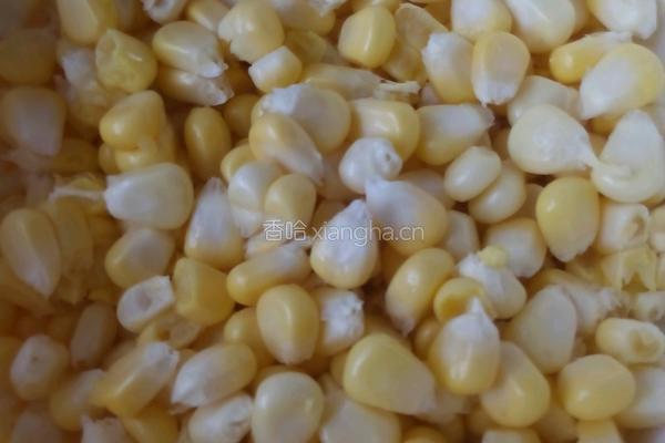 甜玉米糊的做法图解2