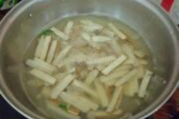 韭菜炒香干的做法图解2