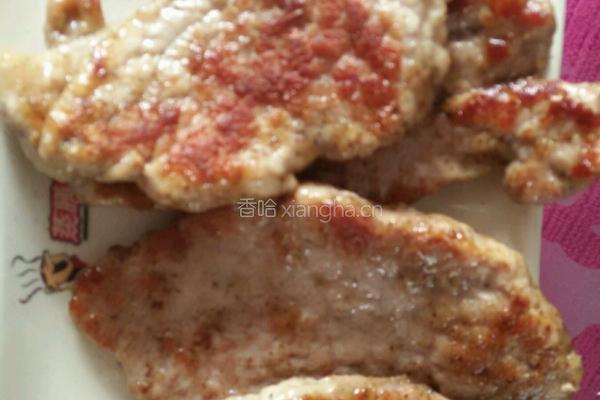 煎猪排的做法图解3