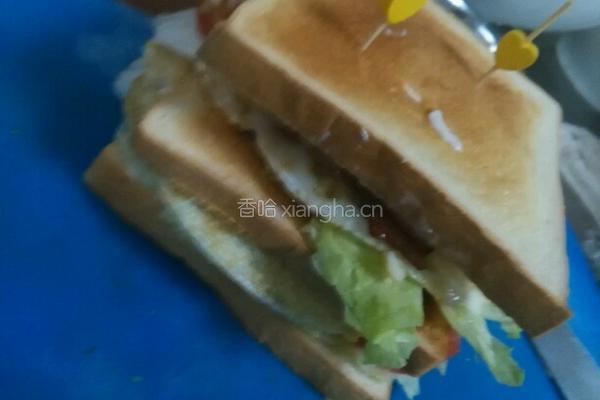 俱乐部三明治的做法图解5
