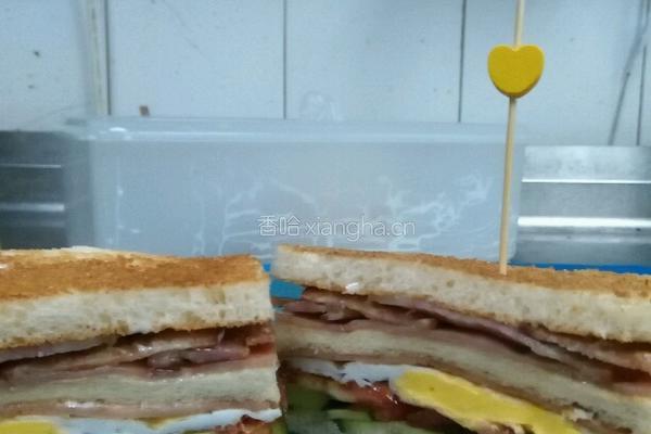 俱乐部三明治的做法图解6