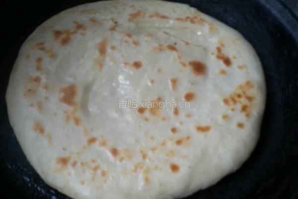 烙饼粘鸡蛋。的做法图解3