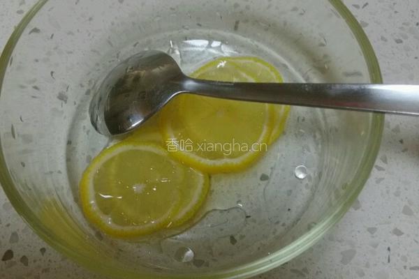 减肥美容柠檬水的做法图解3