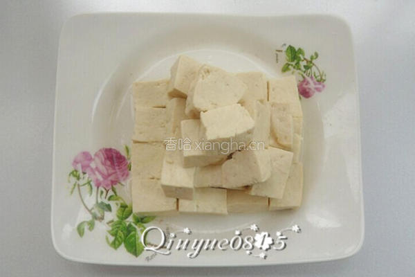 小葱拌豆腐的做法图解4