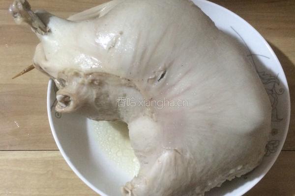 猪肚包鸡的做法图解7