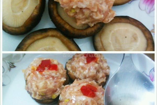 鲜肉香菇酿的做法图解6
