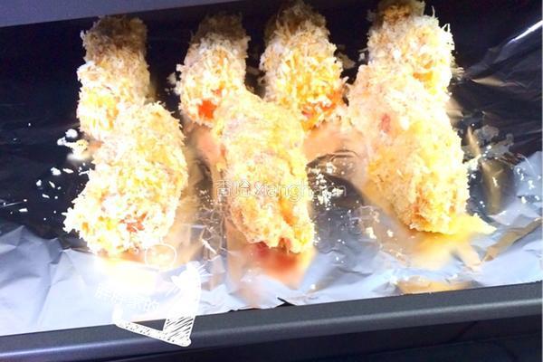 无油山药胡萝卜肉卷的做法图解6