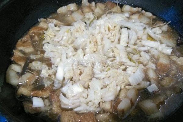猪肉顿粉条的做法图解5