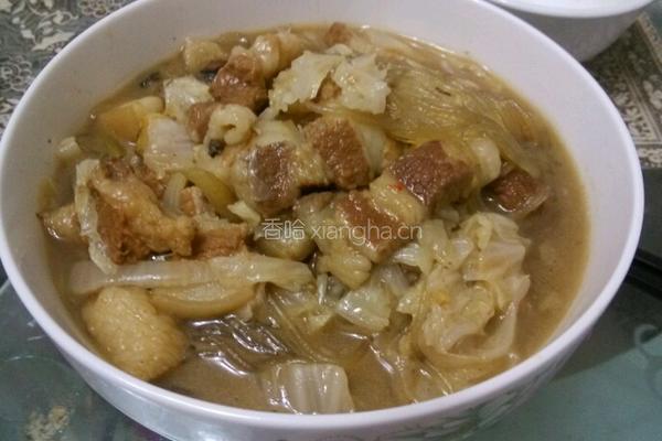 猪肉顿粉条的做法图解7