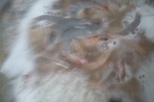 排骨鲜虾粥的做法图解10