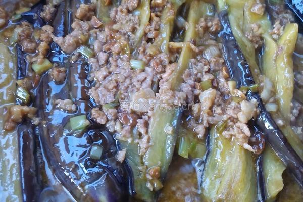 肉末焖茄子的做法图解10