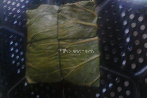 荷叶糯米饭的做法图解4