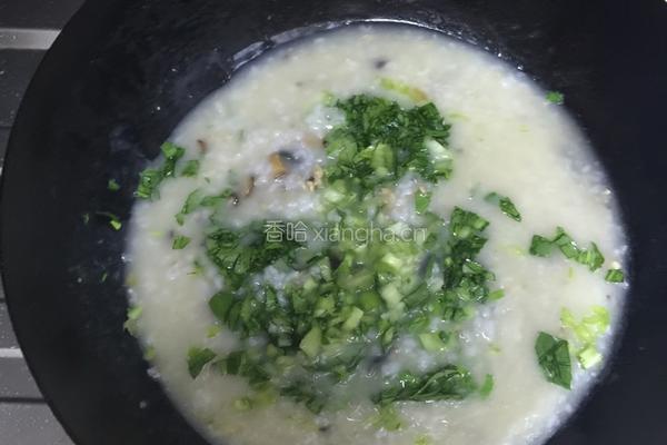 皮蛋瘦肉粥的做法图解5