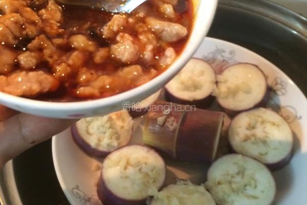 肉末蒸茄子的做法图解7