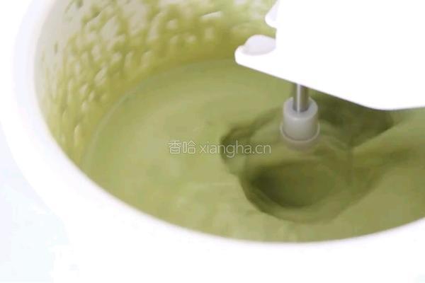 绿茶雪糕的做法图解3