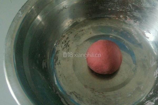 小猪奶黄包的做法图解2