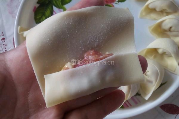 甜玉米鲜肉馄炖（简单版）的做法图解6