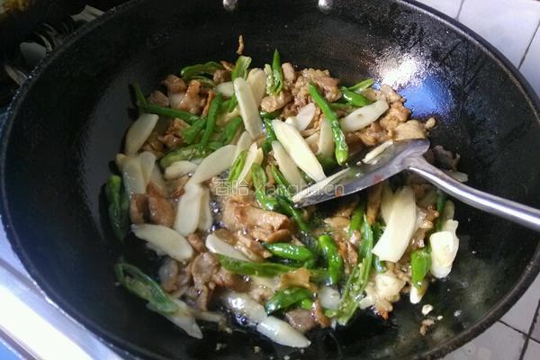 仔姜肉片的做法图解4