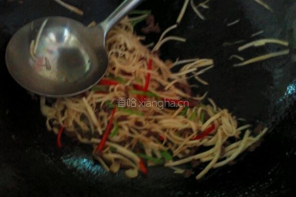 交瓜炒牛肉的做法图解4