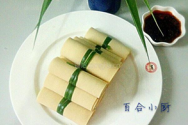 爽口豆卷的做法图解8