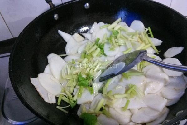 芹菜山药的做法图解3