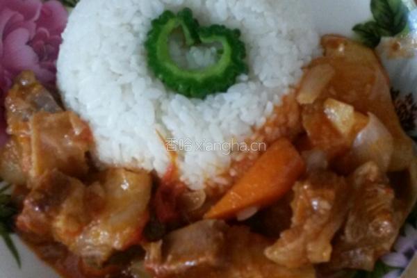红烩牛肉饭的做法图解2
