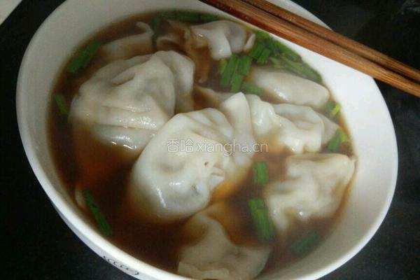 水煮饺子的做法图解3