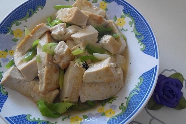 青椒豆腐的做法图解9