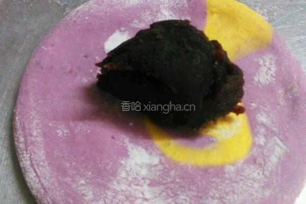 双色红豆包的做法图解9