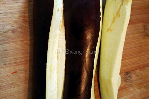 凉拌手撕茄子的做法图解1