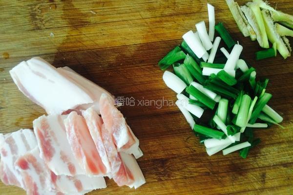 粉皮黄豆芽烧肉的做法图解2